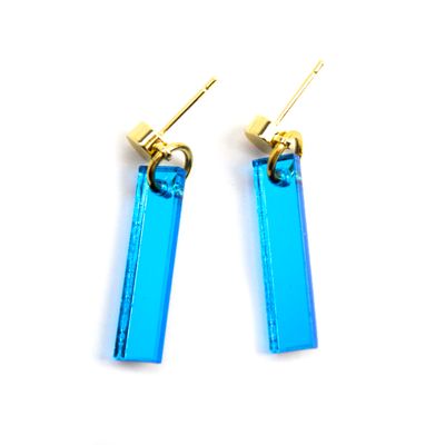 Short Stick in Sapphire, earrings MORC011