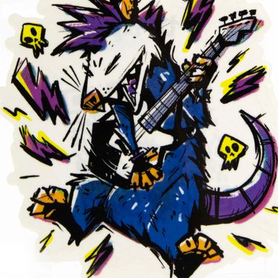 Punk Rock Possum, sticker EPPC48