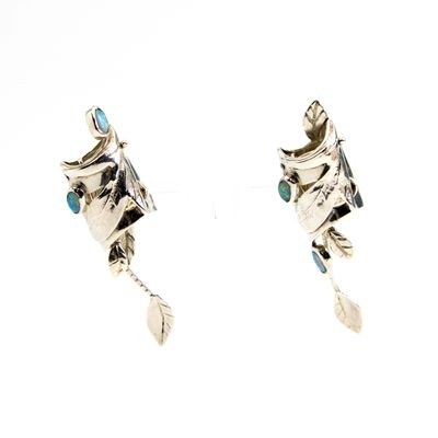 Branch with Removal Leaf, earrings BRYH672