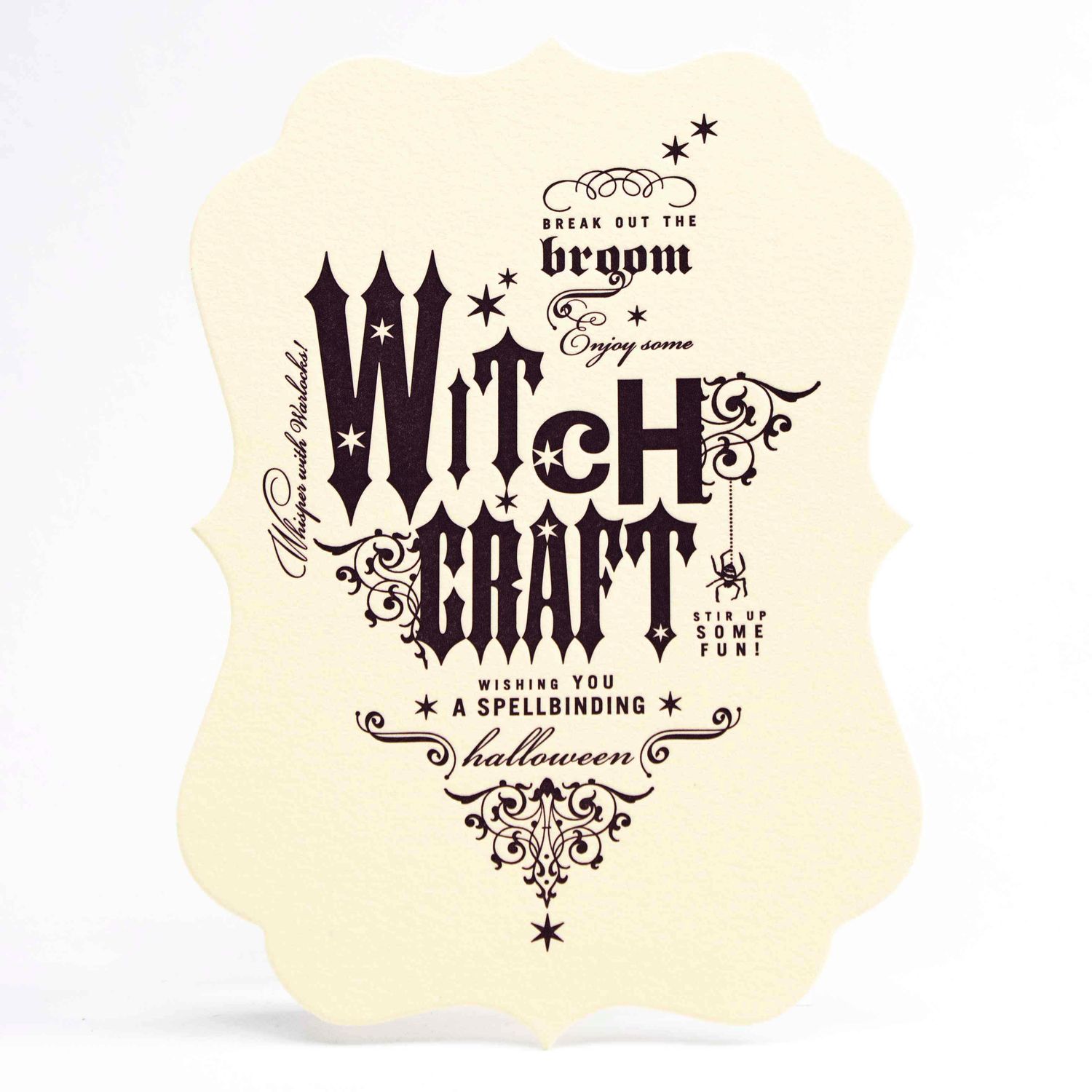 Halloween Witchcraft, card RAER26