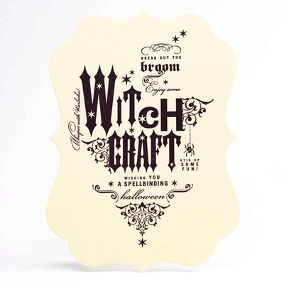 Halloween Witchcraft, card RAER26