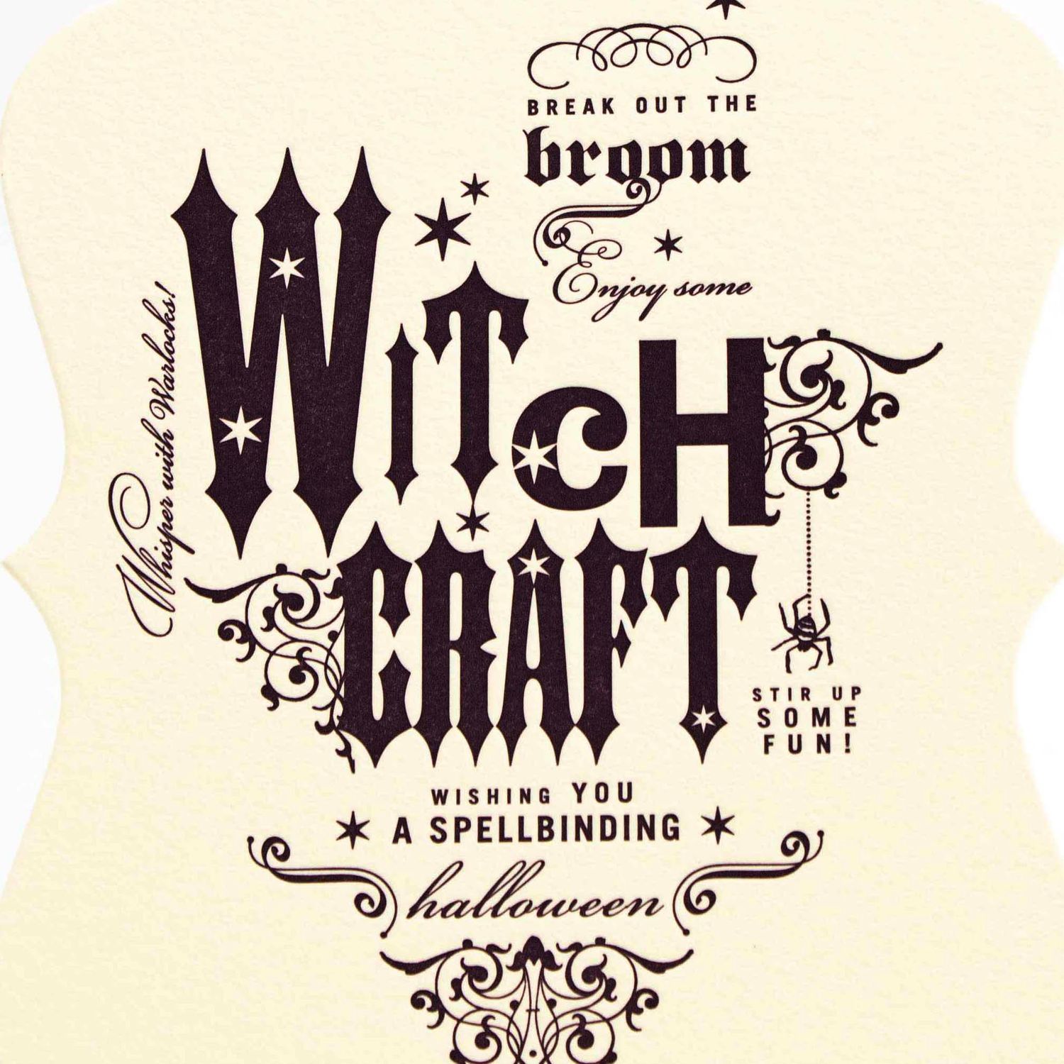 Halloween Witchcraft, card RAER26