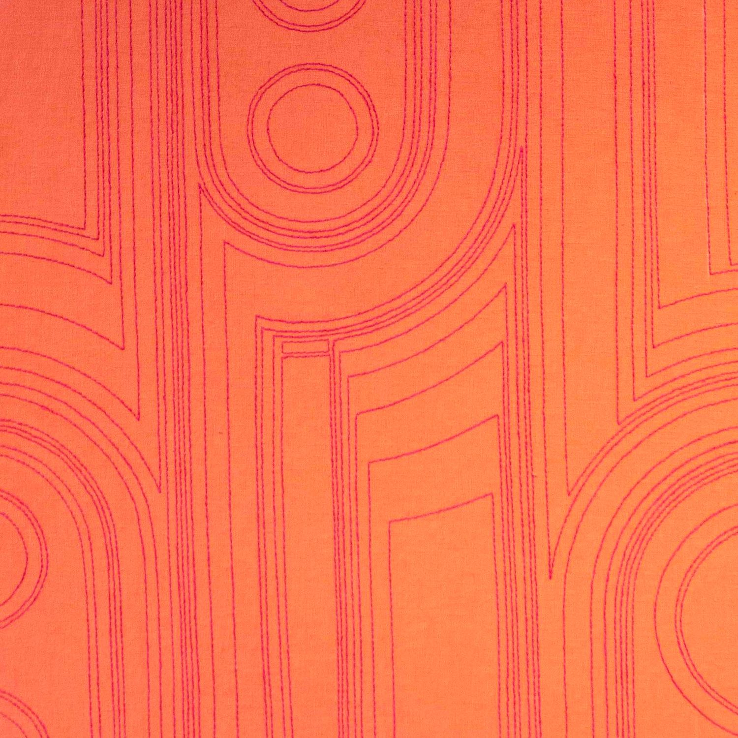 Signals Hoop, textile wall art SHER133