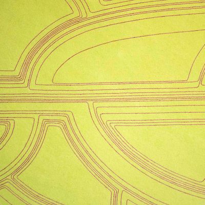 Cactus Hoop, textile wall art SHER128