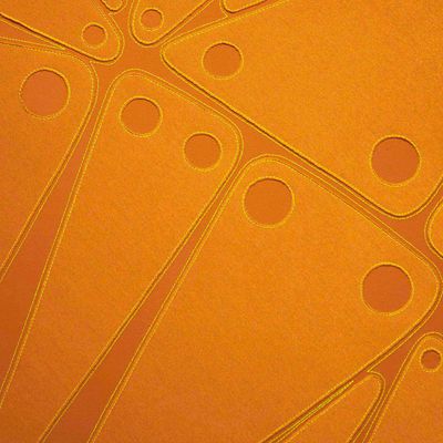 Segments Hoop, textile wall art SHER131