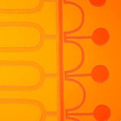 Fencing Hoop, textile wall art SHER132