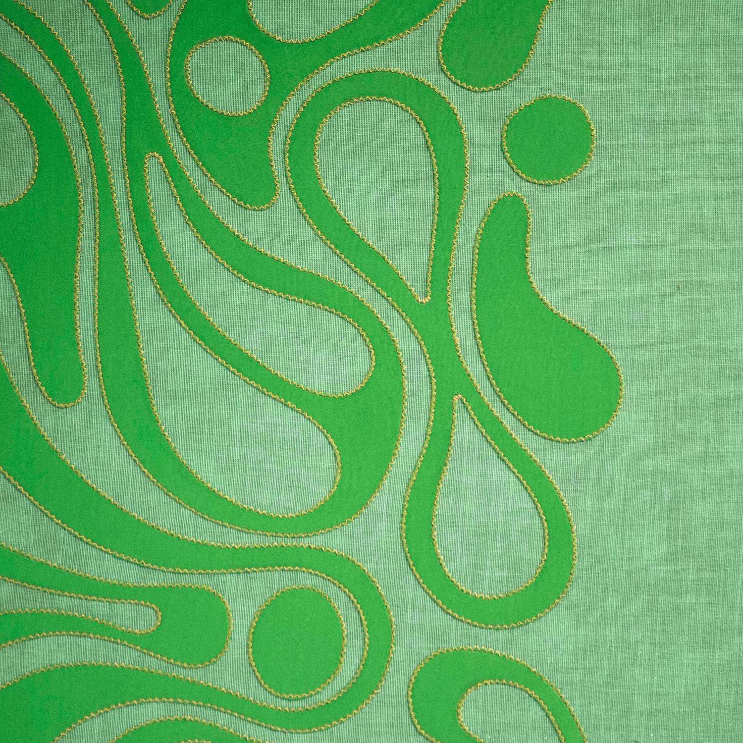 Tubers Hoop, textile wall art SHER127