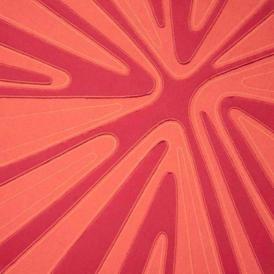 Kerpow! Hoop, textile wall art SHER134