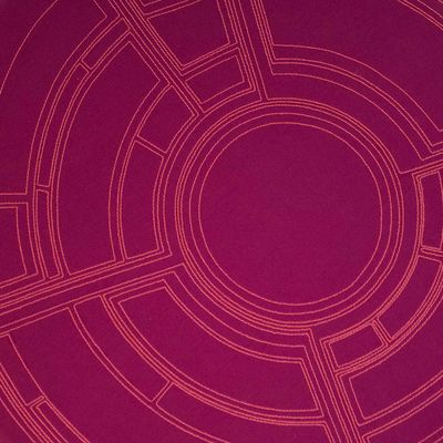 Bontecou Hoop, textile wall art SHER138