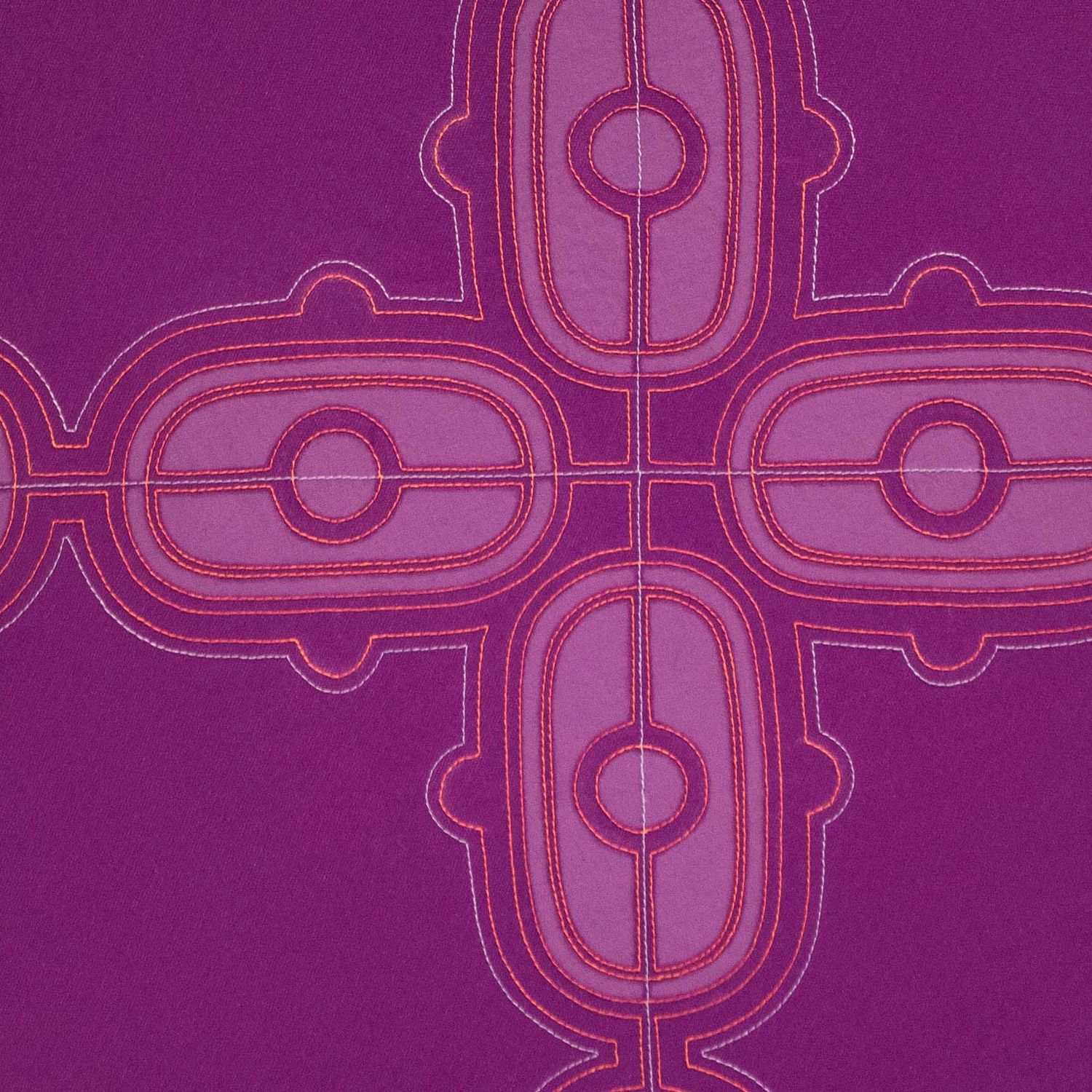 Robo Cyclops Hoop, textile wall art SHER139