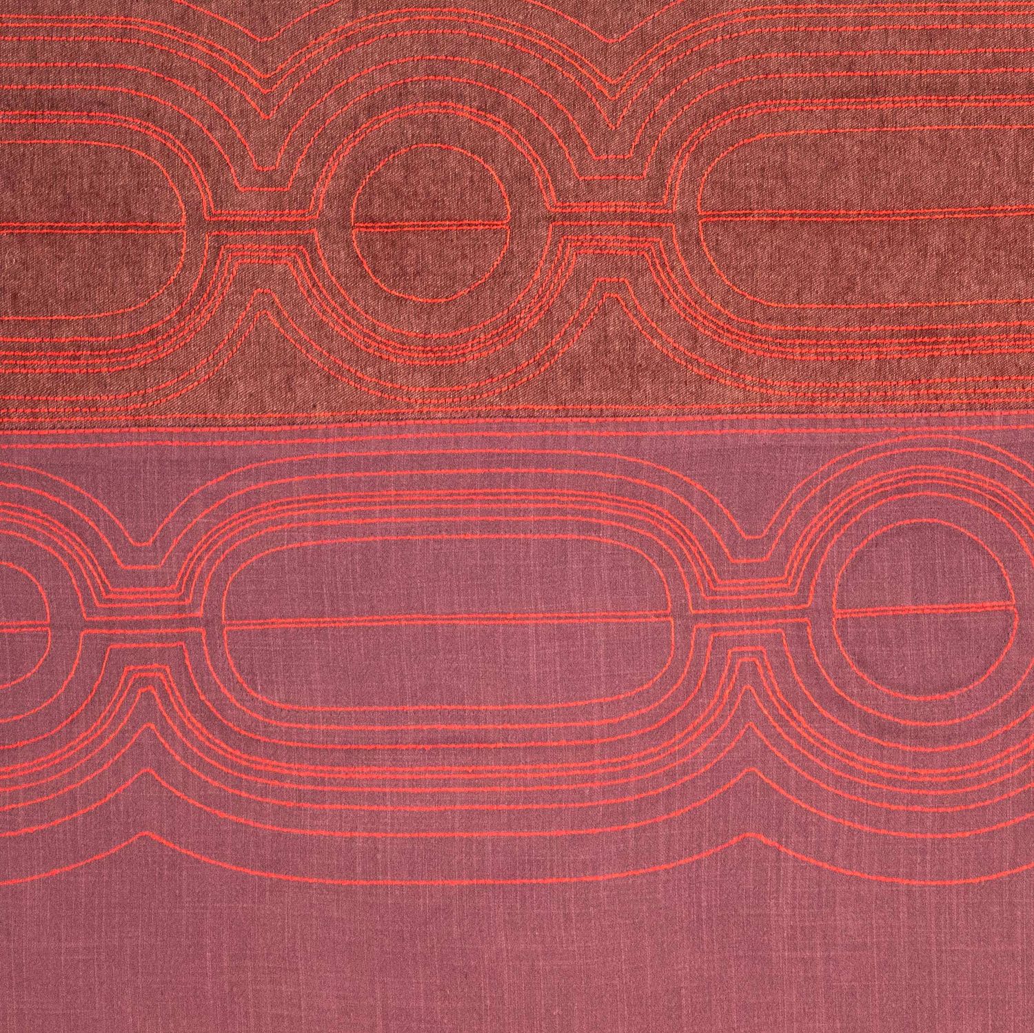 Flatheads Hoop, textile wall art SHER137