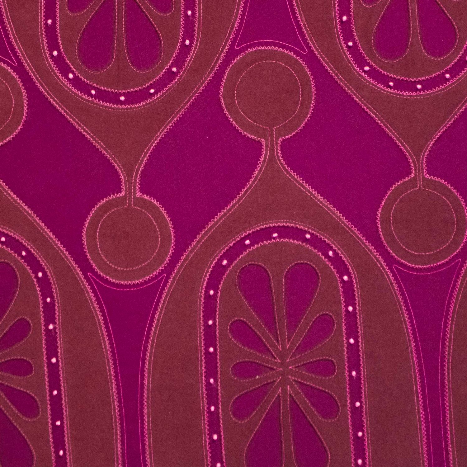 Dolls Hoop, textile wall art SHER141