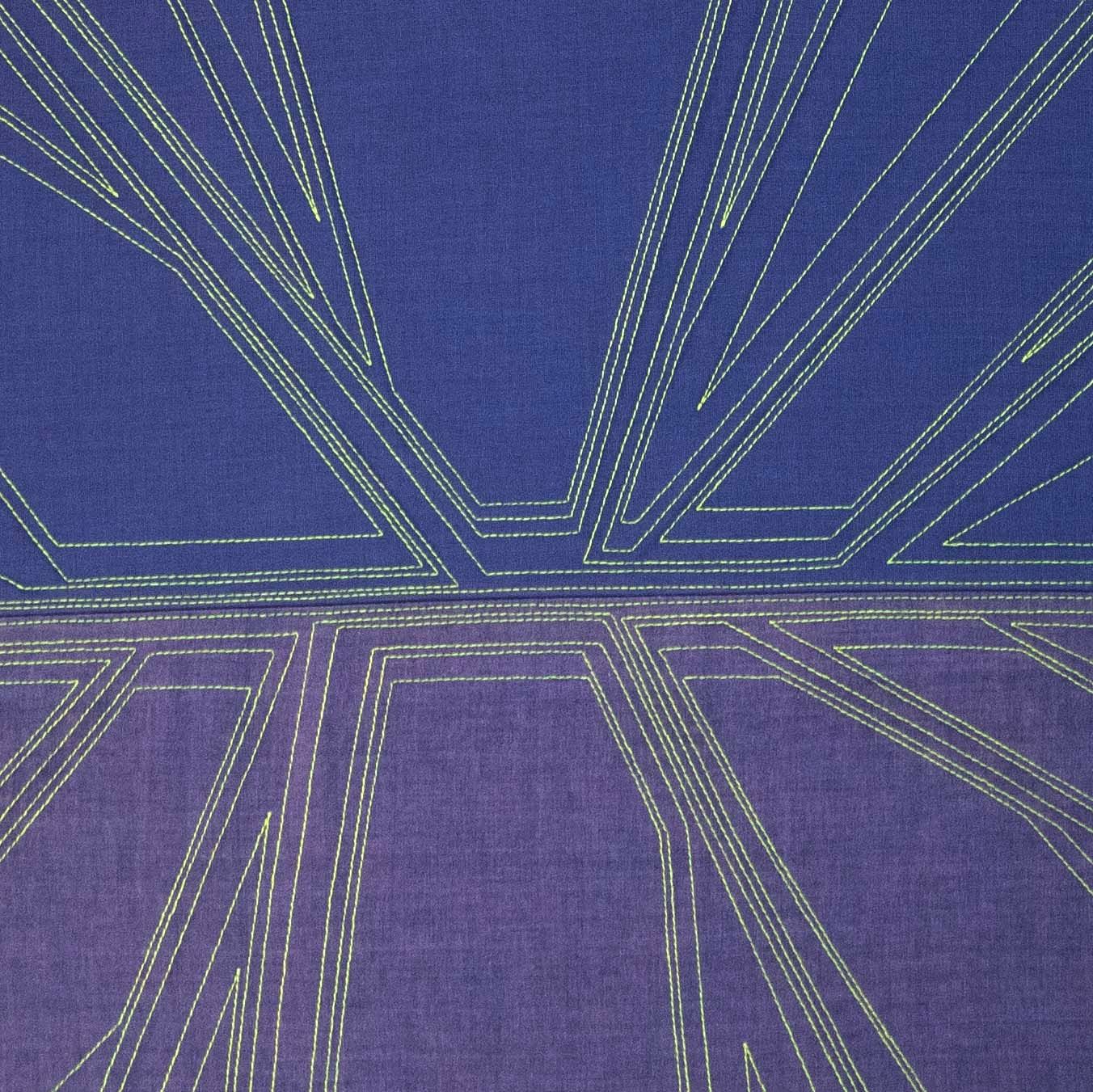 Horizon Hoop, textile wall art SHER144