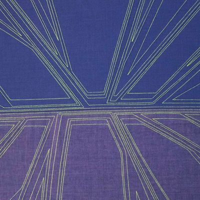 Horizon Hoop, textile wall art SHER144