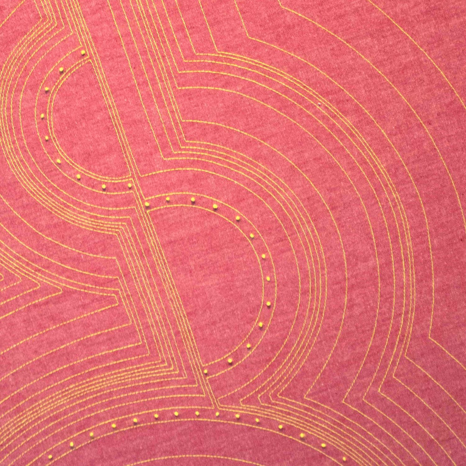 Brooker Two Hoop, textile wall art SHER151