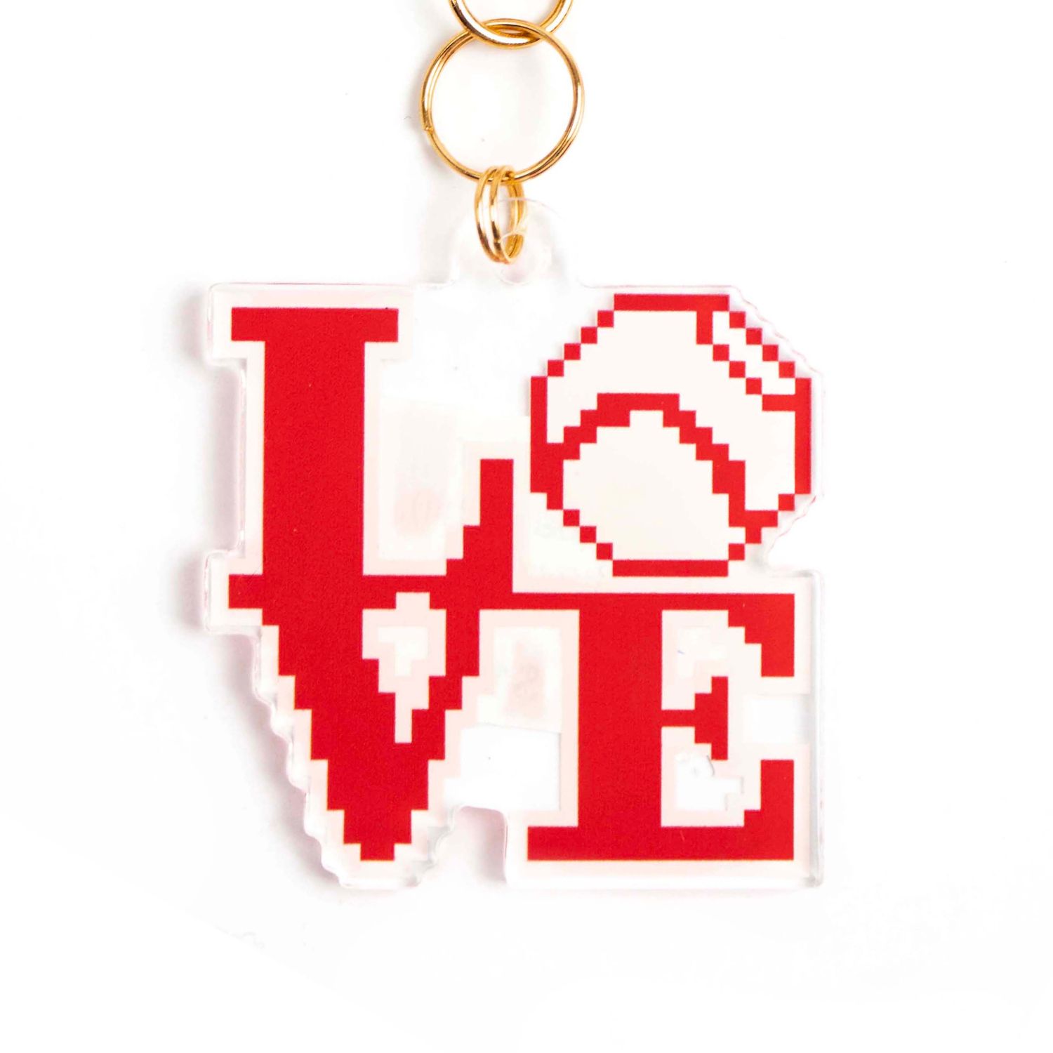 LOVE (baseball), small keychain WEIL20