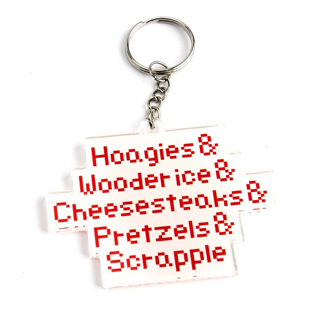 Hoagies, Wooder Ice, etc, small keychain WEIL21