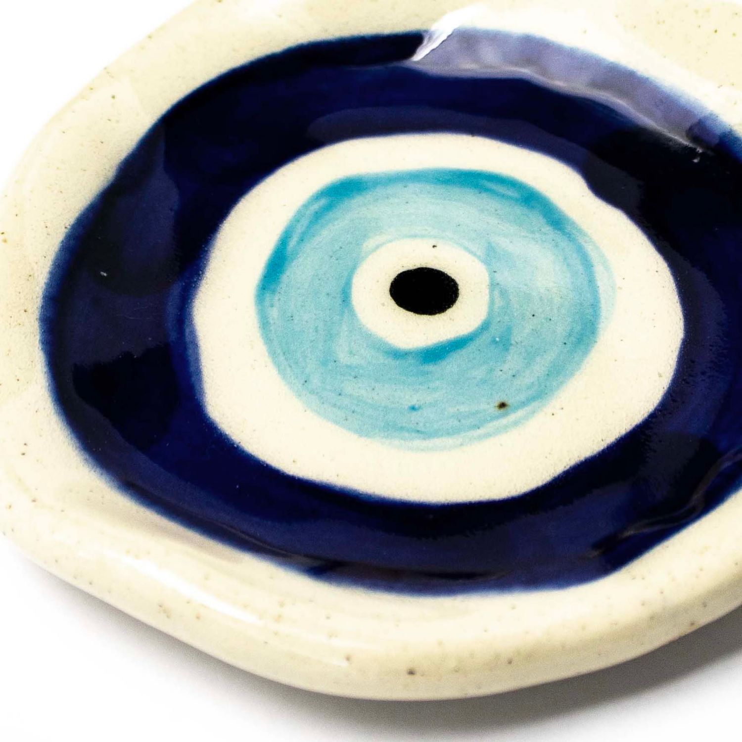 Evil Eye Small Plate, ceramic ROHG019