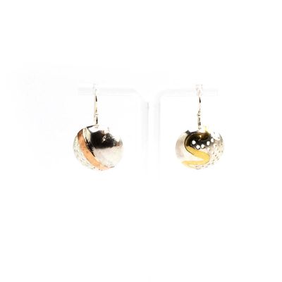 Tri-Color Sphere, earrings BRYH676