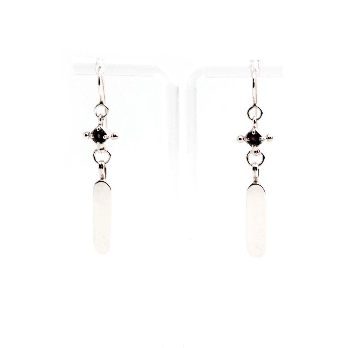 Garnet with Removeable Drop, earrings BRYH682