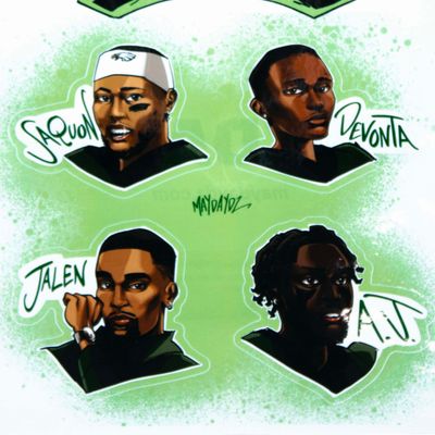 Eagles, sticker sheet DIPM04