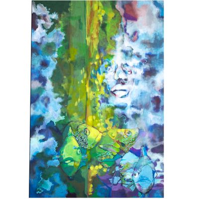 Shallow, acrylic on canvas PHEJ092