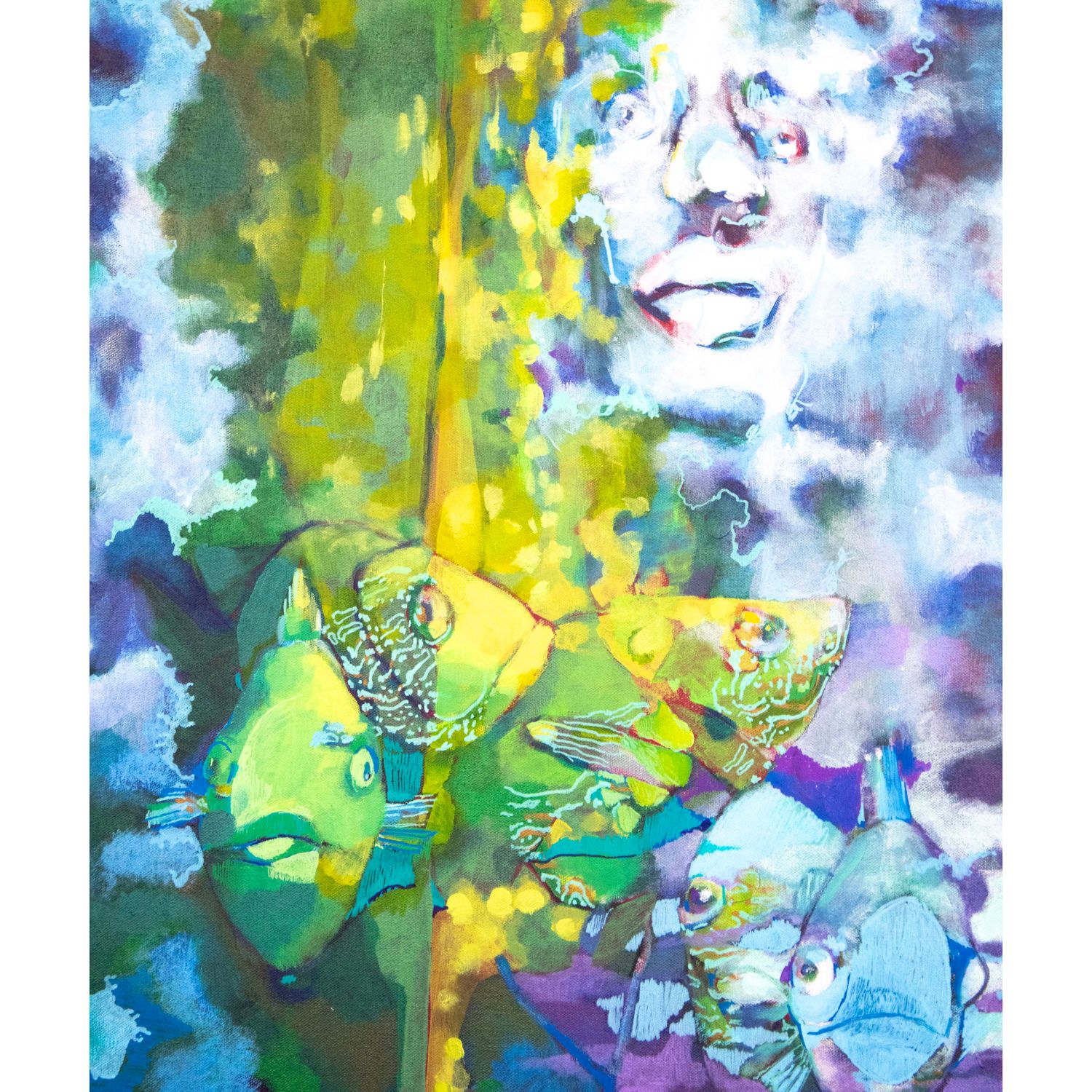 Shallow, acrylic on canvas PHEJ092