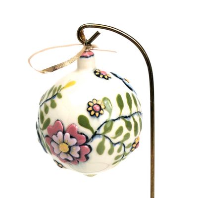 Large Ball Ornament, ceramic SNYB090