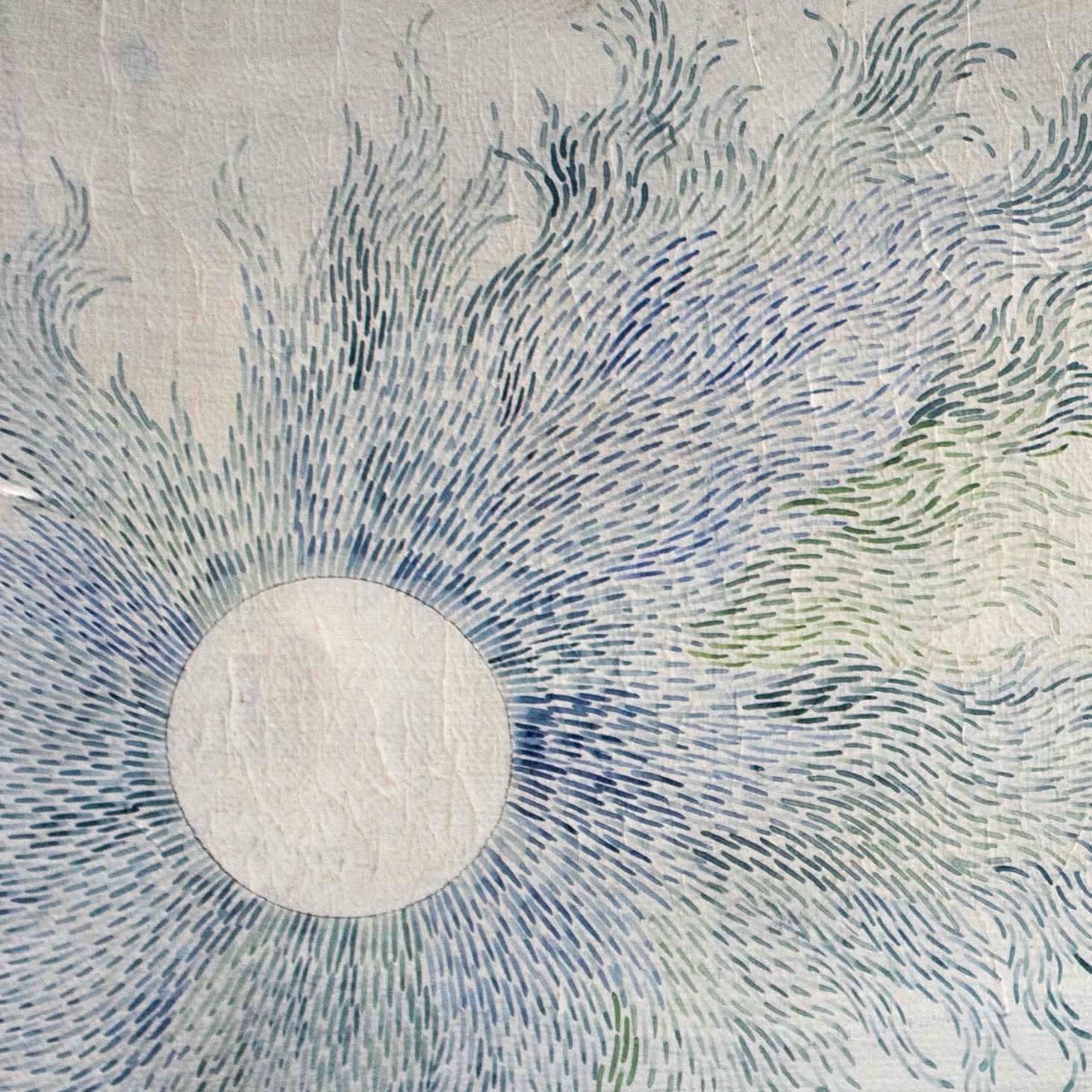 Estuary: Tidelines 12.25.2, mixed media painting ENDE235