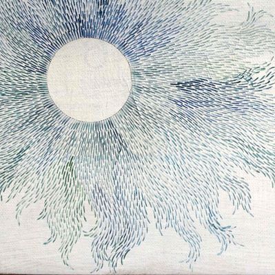 Estuary: Tidelines 12.25.3, mixed media painting ENDE236