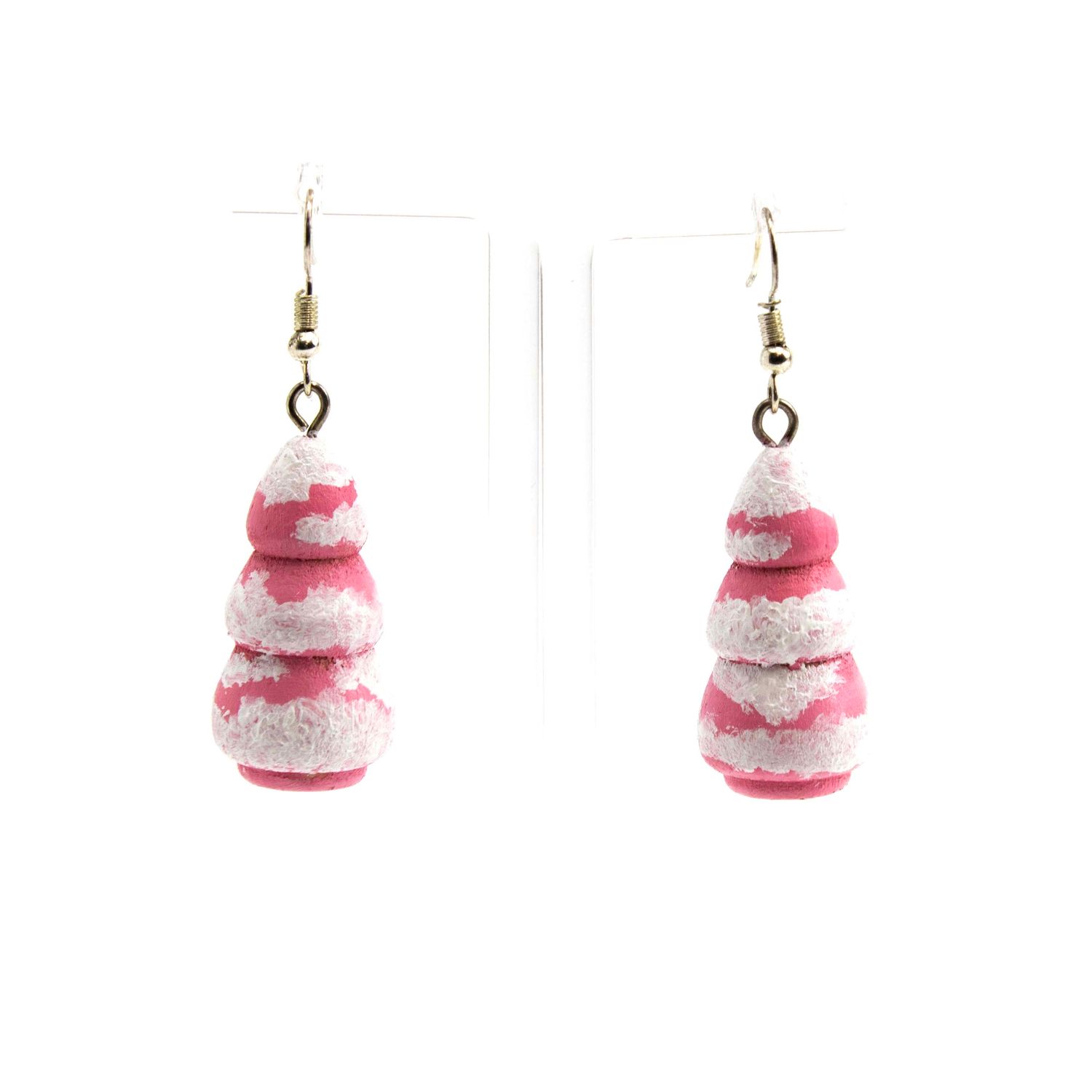 Winter Tree in Pink, earrings SLAR07