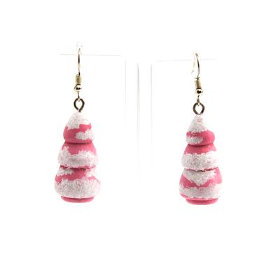 Winter Tree in Pink, earrings SLAR07