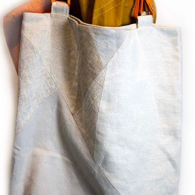 Fragment Large Tote in Ivory, handbag SHER162