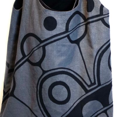 Dome Monster Hobo in Grey, handbag SHER152