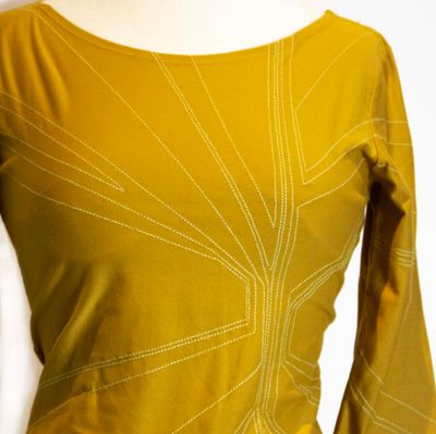 Branches Top in Mustard, shirt SHER160
