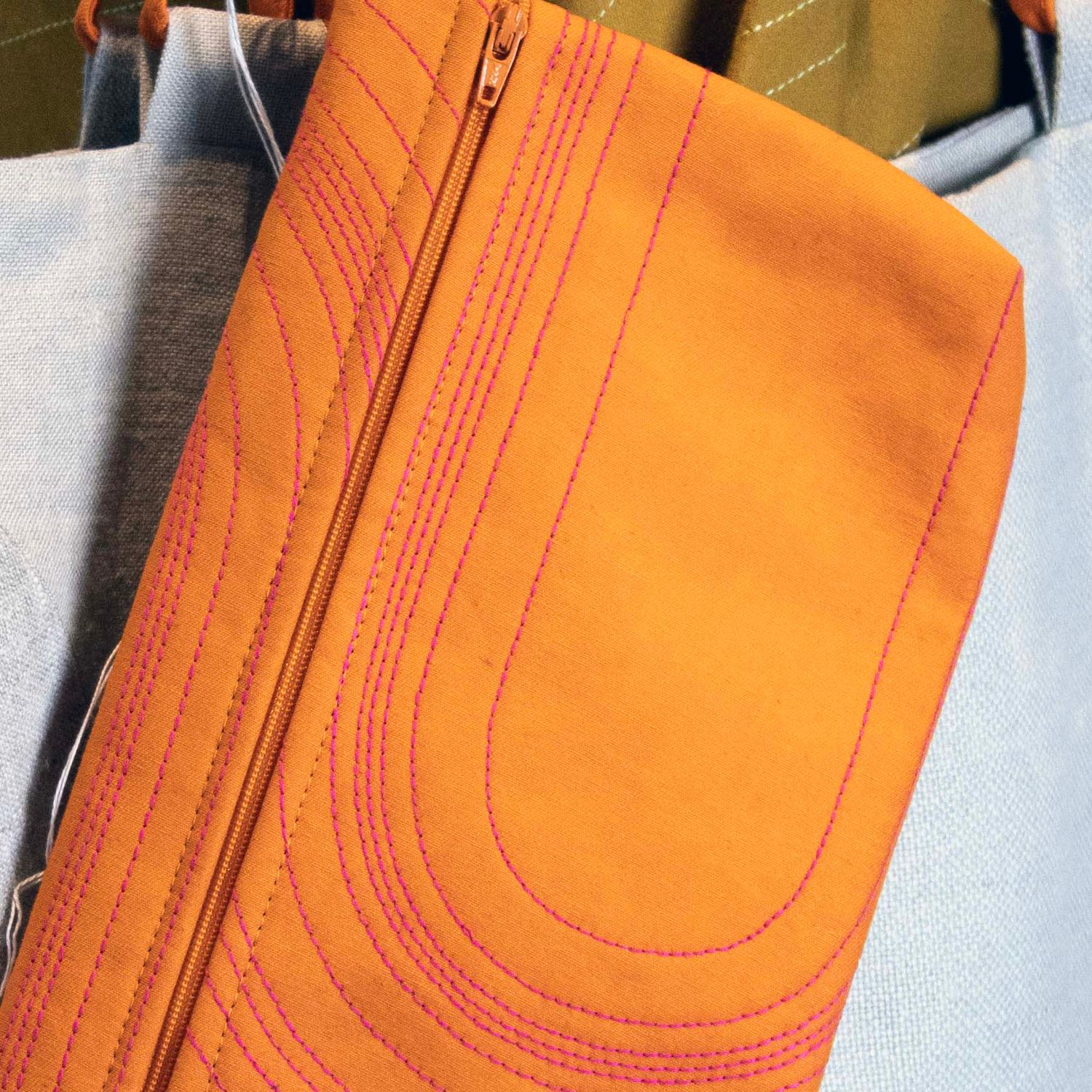 Arches Wristlet in Orange, handbag SHER163