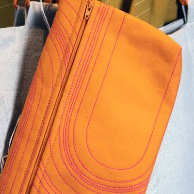 Arches Wristlet in Orange, handbag SHER163