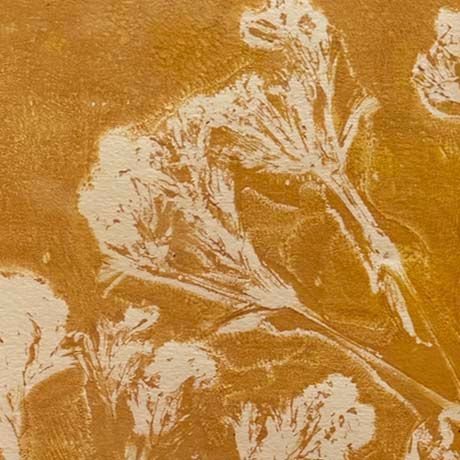 Daydreamer, original gelli print SHAM019