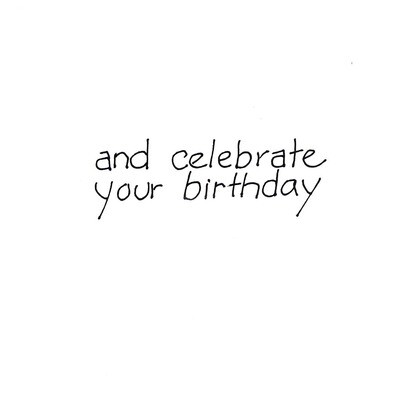 It's Time to Bring Out the Catnip, birthday card CONG1073