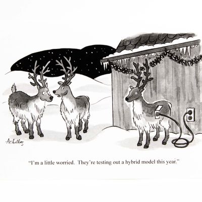 Reindeer Hybrid, holiday card ACHP131