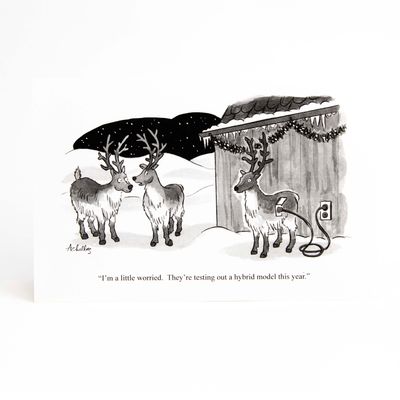 Reindeer Hybrid, holiday card ACHP131