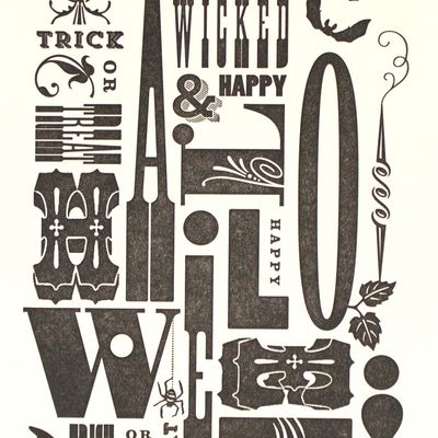 Halloween, card RAER63