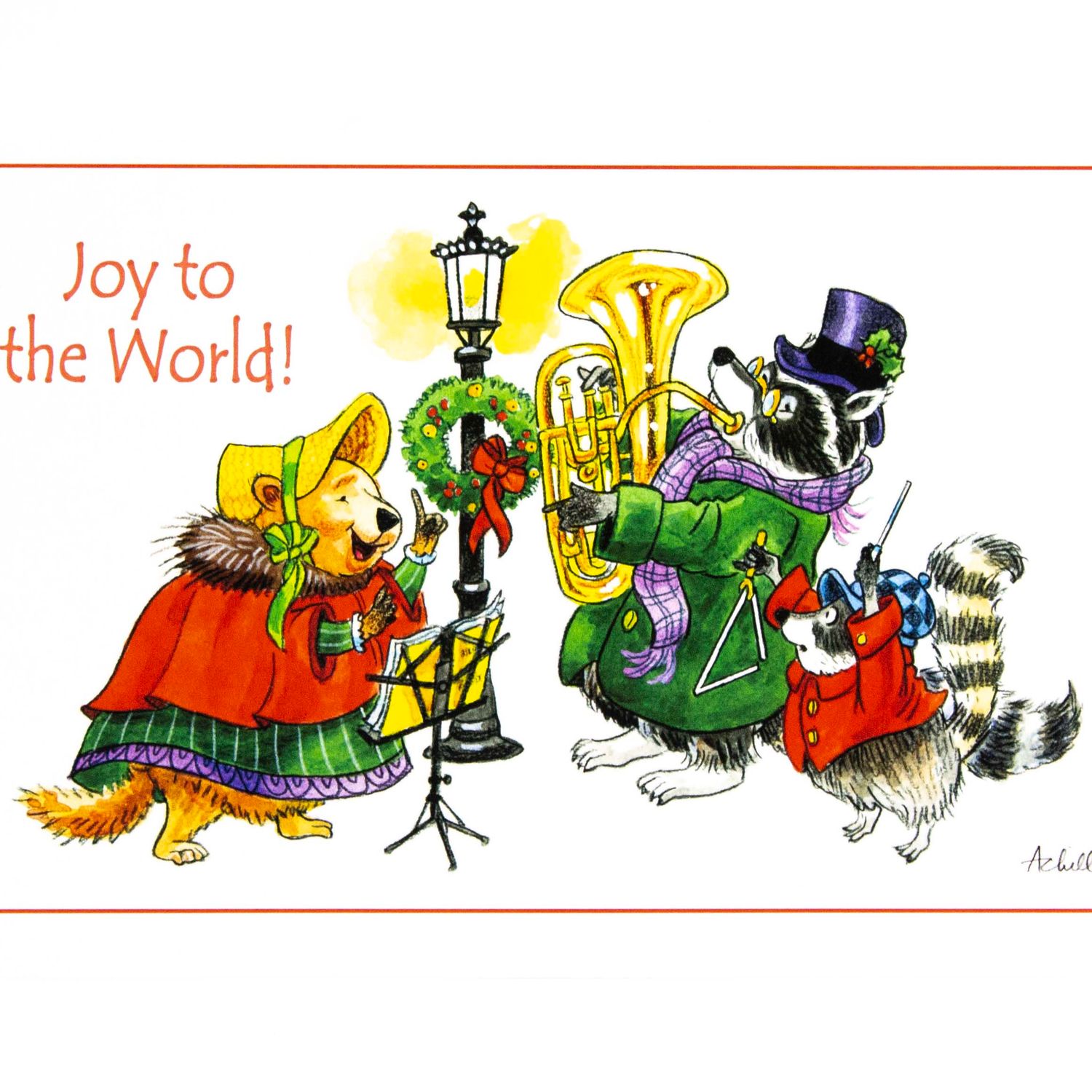 Joy to the World, holiday card ACHP140