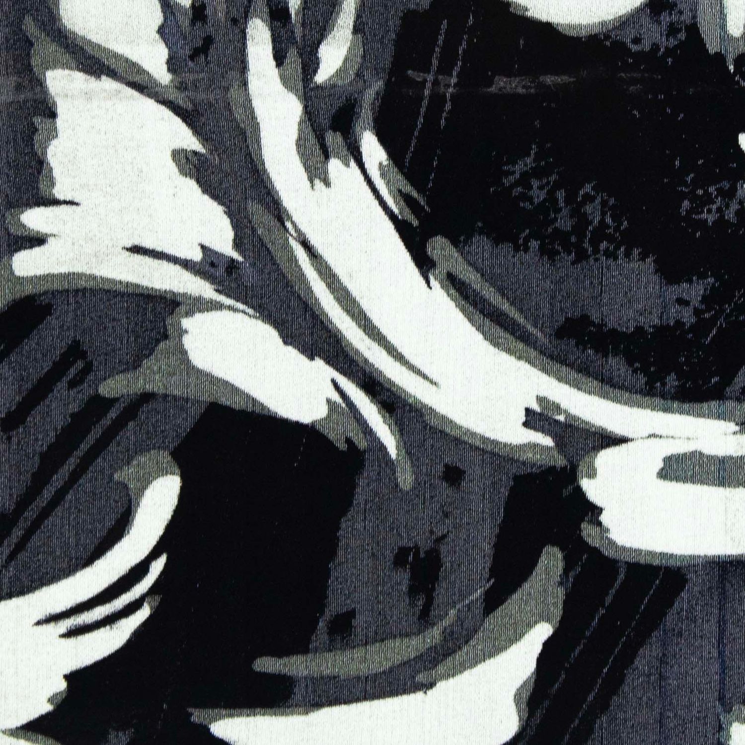 Black White Grey Textile, card FOWB109