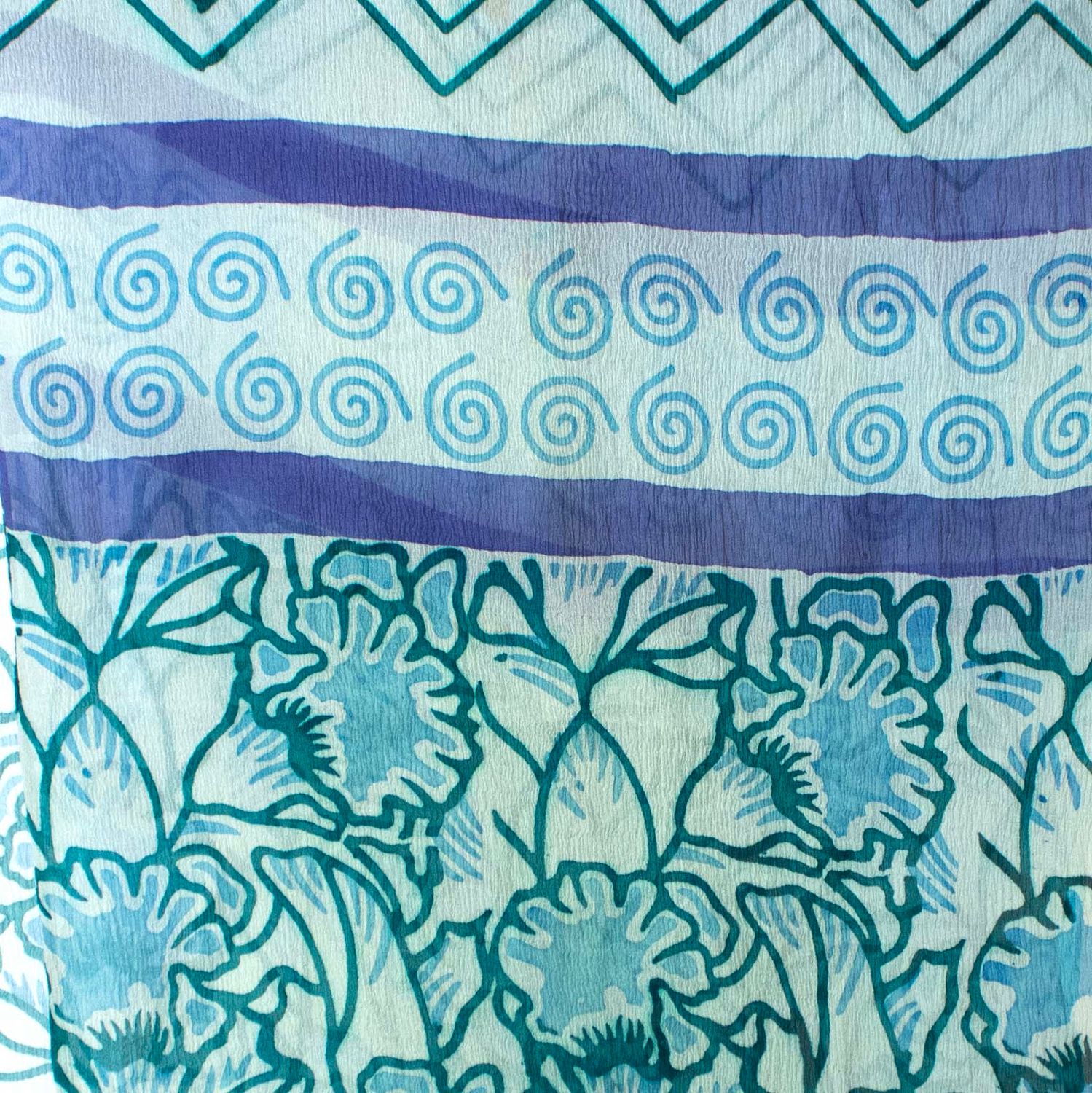 Aqua, silk chiffon (HCS-108) LOHH1875