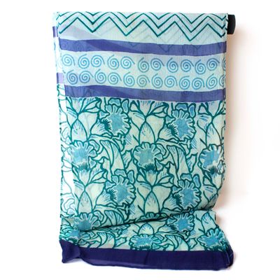 Aqua, silk chiffon (HCS-108) LOHH1875