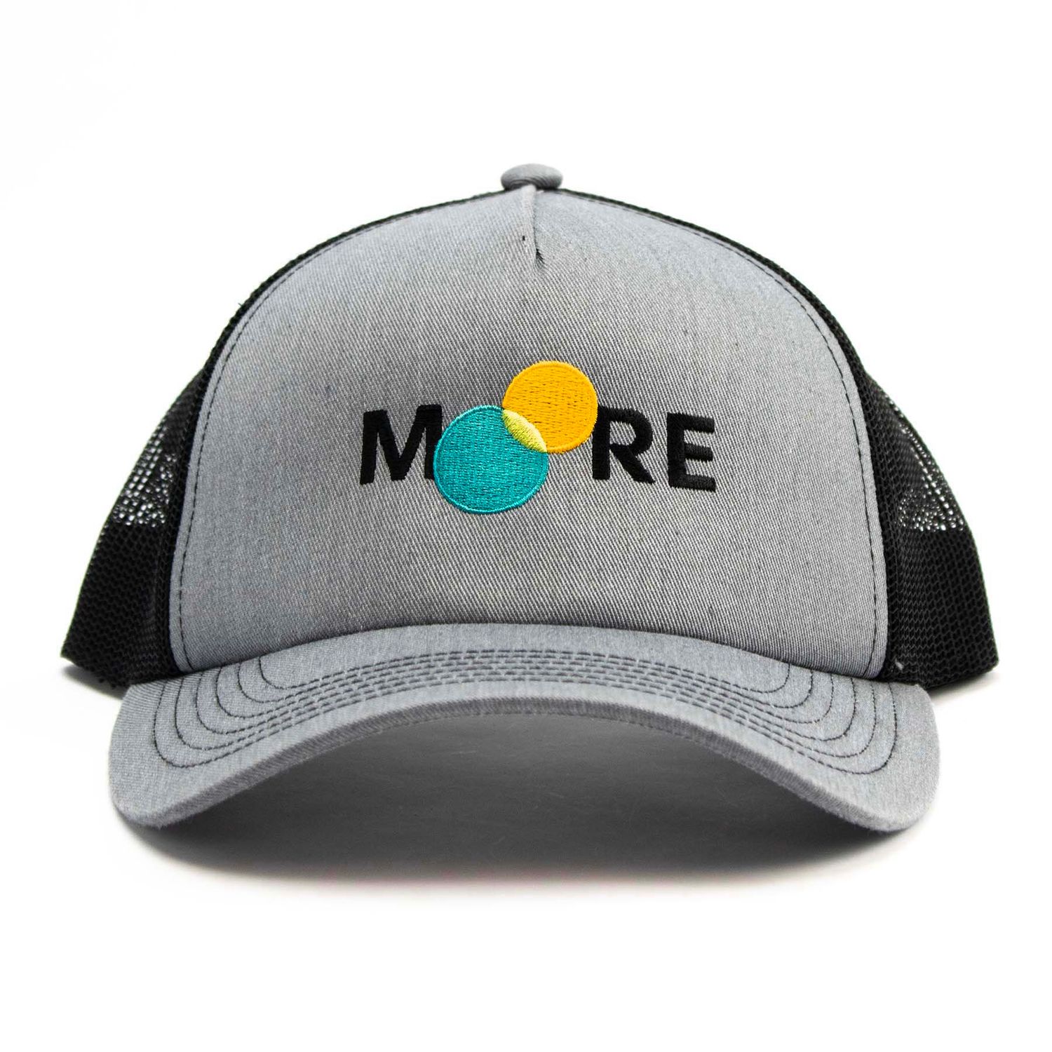 Moore Grey Black Trucker Hat