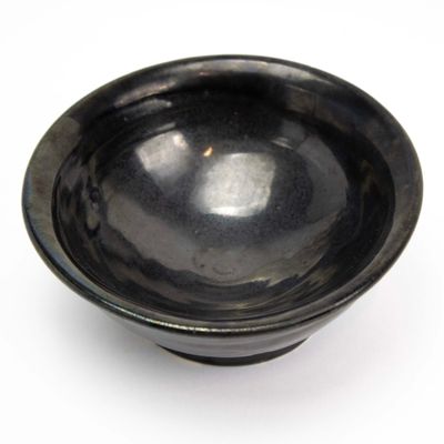 Black Flare Rim Bowl, ceramic BARS13