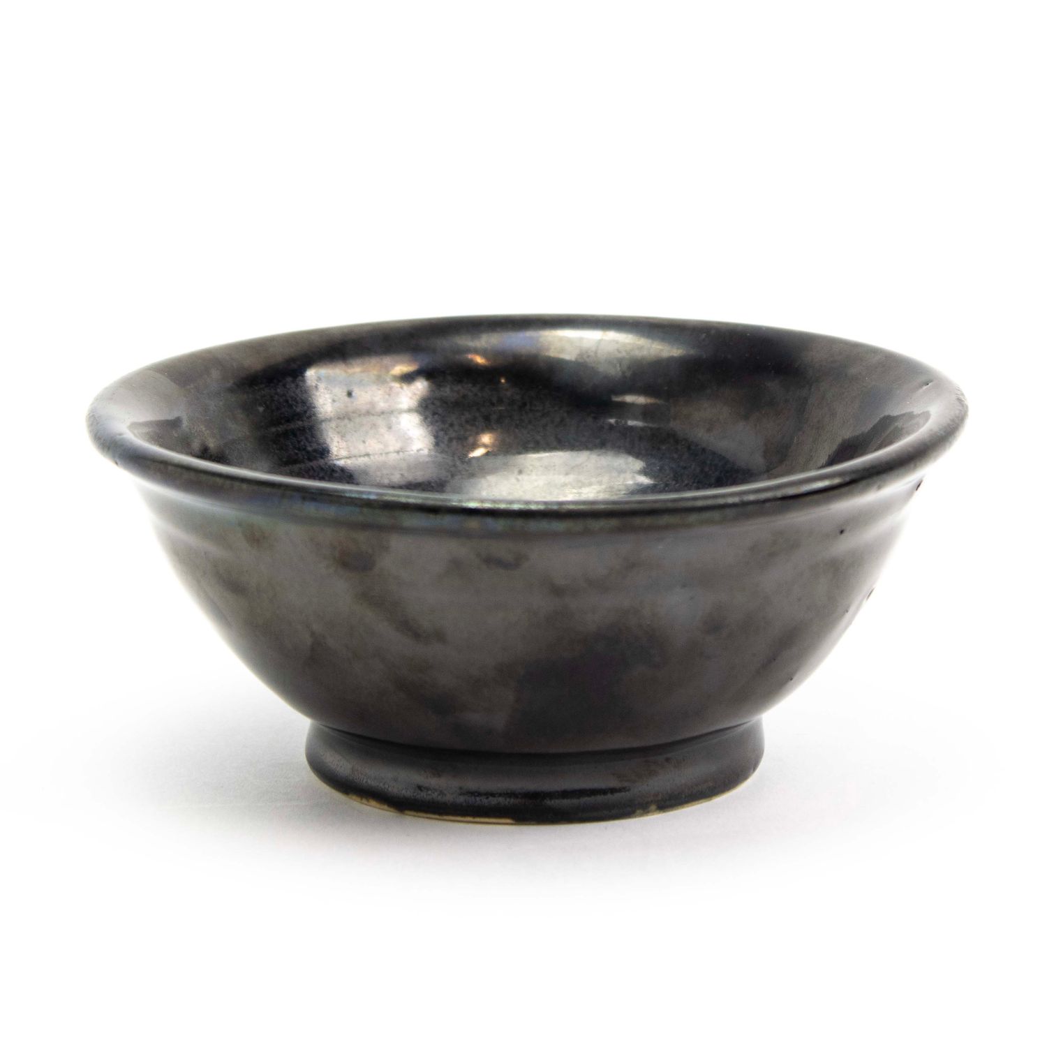 Black Flare Rim Bowl, ceramic BARS13