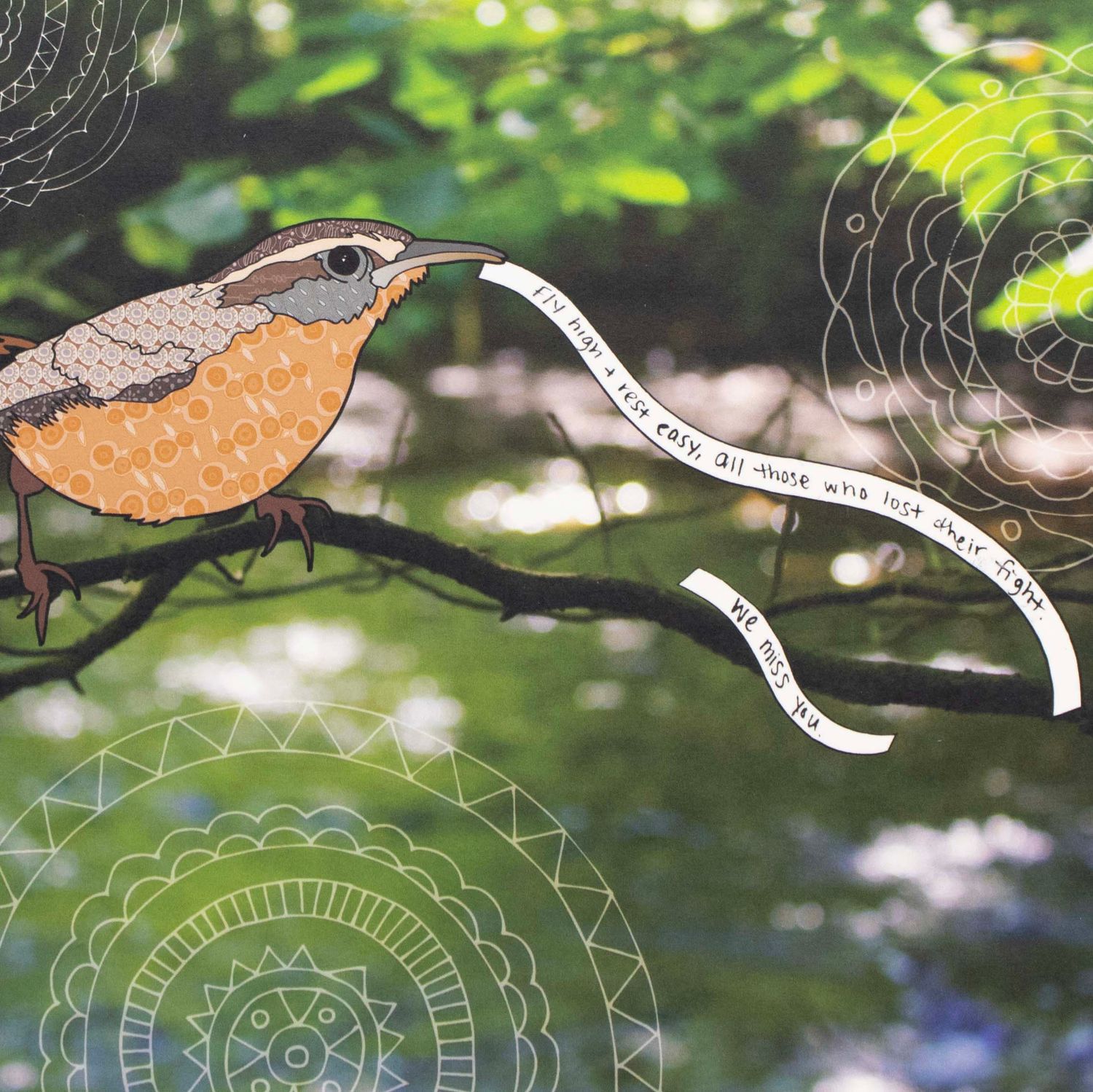 Messages of Love: Fly High Rest Easy, print KELL046